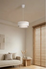 Brilagi - LED luster BOHO ECO na lane 1xE27/10W/230V pr. 40 cm krémový