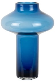 Modrá sklenená váza (výška 37 cm) Asombroso – PT LIVING