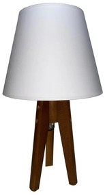 Stolná lampa CONE 1xE27/60W/230V dub biela