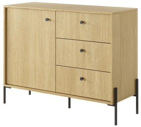 Komoda SCANDI 103 D3S scandi dub/scandi jedľa