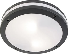 Inteligentné nástenné a stropné svietidlo tmavosivé vrátane Wifi A60 - Glow