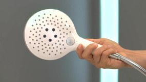 Hansgrohe Raindance Select S, ručná sprcha 150 3jet EcoSmart, biela/chrómová, HAN-28588400
