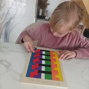 Kruzzel 22667 Dřevěné puzzle