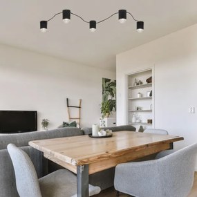 Rabalux 71295 - Stropné svietidlo LOOPLAB 5xG9/28W/230V