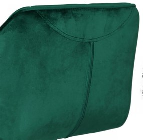 Barová židle Hoker GRAPPO tmavě zelená/černá