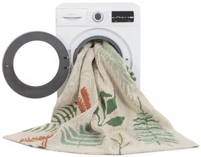 Ručne tkaný kusový koberec Botanic Plants, 140x200, viacfarebná, detská izba, Lorena Canals