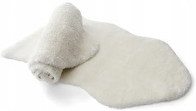 IKEA TOFTLUND Koberec biely 55x85 cm