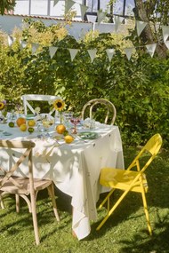 Ib Laursen Skladacia stolička Metal Yellow