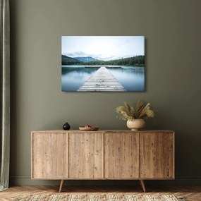 Obraz - Pri pohľade z móla (90x60 cm)