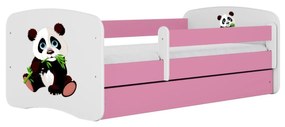 Detská postieľka Babydreams panda ružová II