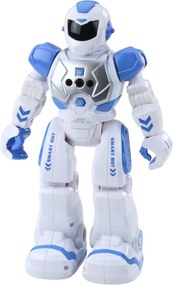 LEAN Toys Diaľkovo ovládaný RC vzdelávací robot Hovorí Tancuje Svetlá Zvuky Modrá