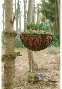 Kovový závesný a nástenný kvetináč ø 26 cm – Esschert Design