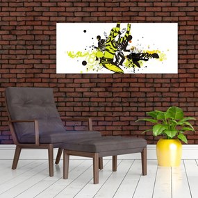 Obraz - Street dance (120x50 cm)