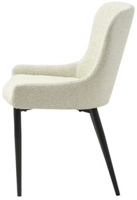 Biela jedálenská stolička Ontario – Unique Furniture