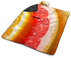 Sablio Plážová deka Citrusy: 200x140 cm