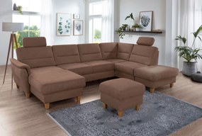 XXXLutz SEDACIA SÚPRAVA, textil, hnedá Sit & More - Sedačky - 00014401971Y