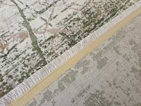 DC Koberec Exclusive 339 krémová zelená Rozmer: 80×150 cm