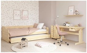 Inter Link Výsuvná detská posteľ Leonie (prírodná, 90 x 200 cm)  (100394248)