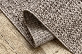 Metrážny koberec CASABLANCA LOOP hnedý
