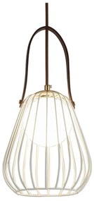 Klausen 111098 - Nástenná lampa MEMORY 1xG9/4W/230V biela/hnedá