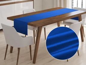 Biante Saténový behúň na stôl polyesterový Satén LUX-L053 Kráľovská modrá 45x140 cm