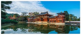 Obraz - Chrám Byodo-in, Japonsko (120x50 cm)