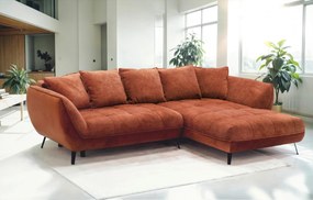 XXXLutz ROHOVÁ SEDAČKA, textil, hrdzavá MID.YOU - Sedačky - 000694008410