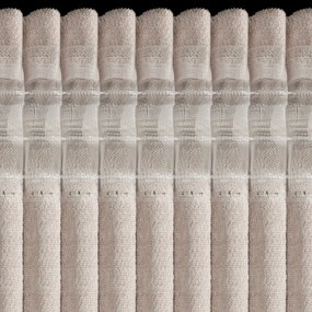 ZÁVES NA PÁSKE BLAKE 140X270 CM BÉŽOVÁ