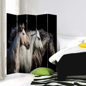 Gario Paraván Tri kone Rozmery: 110 x 170 cm, Prevedenie: Otočný paraván 360°