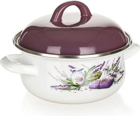 Smaltovaný kastról Lavender, BANQUET 3 l