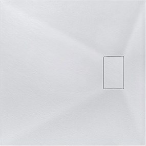 Besco Štvorcová sprchová vanička z SMC kompozitu VEXO SQ 80x80 (90x90) BESCO-Rozmery: 90x90
