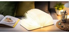 Sivá svetelná dekorácia na USB Booklight – Gingko