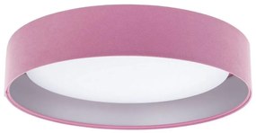 LED Stropné svietidlo GALAXY LED/24W/230V ružová/strieborná