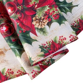 Súprava 4 ks prestieraní a stolového behúňa s teflónovou úpravou CHRISTMAS STAR