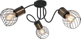 XXXLutz STROPNÉ BODOVÉ SVIETIDLO, 60/60/24 cm Globo - Online Only bytové doplnky - 004558042403