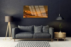 Skleneny obraz Púšť vesmír príroda 125x50 cm
