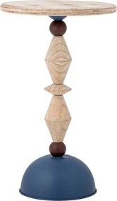 Okrúhly odkladací stolík z jedlového dreva ø 30 cm Mannelli – Bloomingville