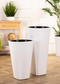 Květináč MORA 38,8x60,7 cm bílý