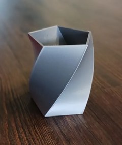 HRADIL Váza-stojánek pastelky 4 barvy Farba: Šedá