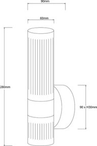 LED nástenné svietidlo AMBIENTE LED/6W/230V 3000/4000/6000K zlaté