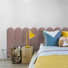 Zástena za posteľ - Oblúk - 20x80cm Farba: Ružová, Rozmer: 20x80