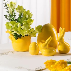 Veľkonočná dekorácia FIG 236 B žltá (2 ks)