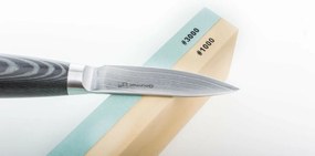 Súprava nožov G21 Gourmet Damascus v bambusovombloku, 3 kusy + brúsny kameň