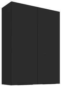 Skrinka do kuchyne Siena matná čierna 80G-108 2F