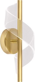 Toolight Toolight, LED nástenné svietidlo 5W, 500lm, G032-W, zlatá, OSW-09700
