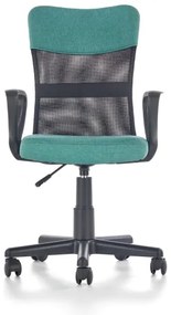 Kancelárska stolička LIRI tyrkysová