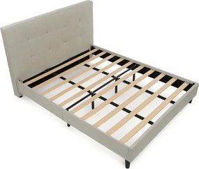 Manželská posteľ béžová 180x200 cm BED-M180 CRM2