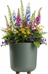 Plastový květináč na nožičkách Terra - výber z 6 prevedení