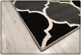 Dekorstudio Moderný koberec SUMATRA - Zelený marocký vzor Rozmer koberca: 80x150cm