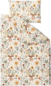 Krepové obliečky FLORAL RIBBON POLY farebné Rozmer obliečky: 70 x 90 cm | 140 x 200 cm